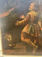 Huile sur toile. École du XVIIe siècle.