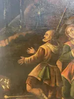 Huile sur toile. École du XVIIe siècle.
