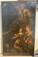 Huile sur toile. École du XVIIe siècle.