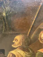 Huile sur toile. École du XVIIe siècle.