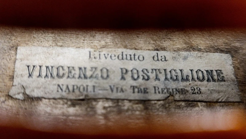 Neapolitan violin by Vincenzo Postiglione (1831–1916), circa 1860