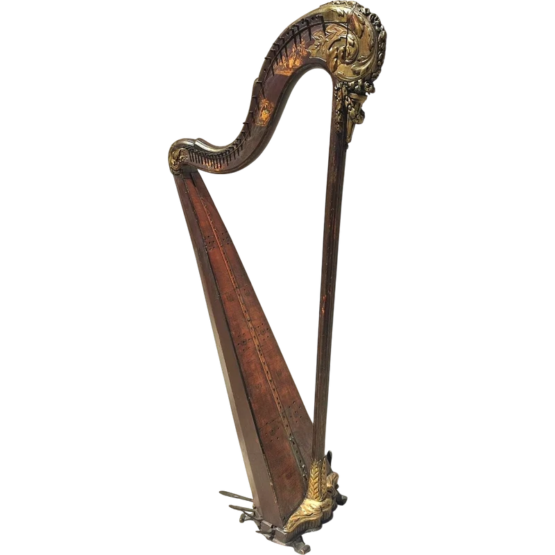 Arpa di Georges Cousineau e del figlio Jacques-Georges Cousineau - Parigi 1780-90