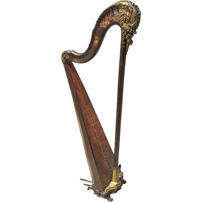 Harpe de Georges Cousineau et de son fils Jacques-Georges Cousineau - Paris, 1780-1790