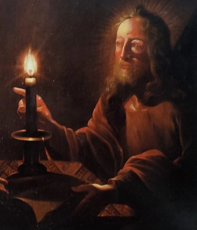 Trophime Bigot - a striking 17th-century painting, “Christ and Nicodemus,” 107x133 cm –