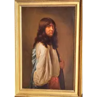 Charles Le Brun. Self-Portrait as a Young Man with Long, Loose Hair.