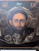 Volto di Cristo "Acheropita" – Icona su tela, inizi del XVIII secolo