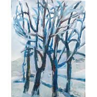 Enrico Paolucci (Genoa, 1901 – Turin, 1999) Snow-Covered Landscape