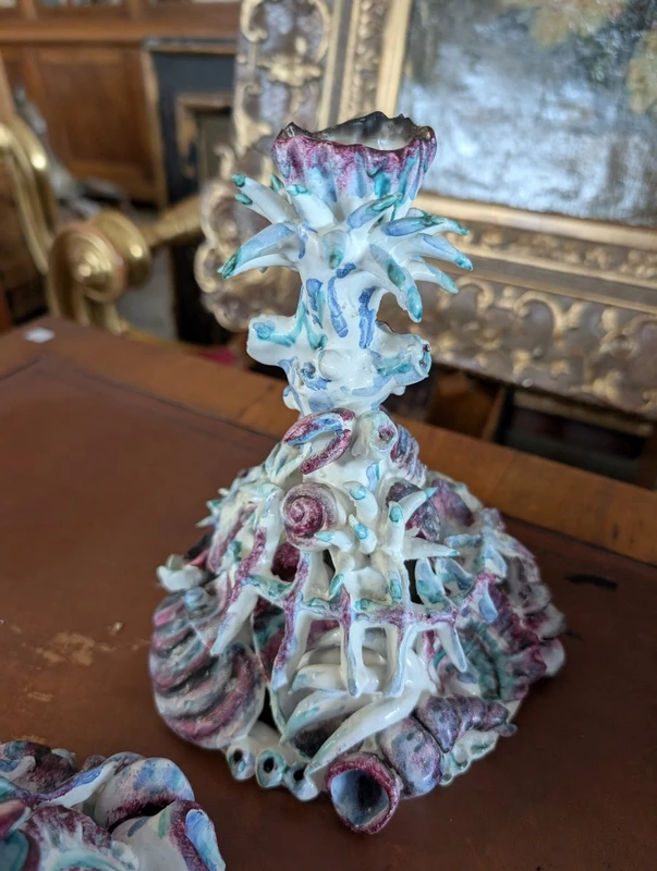 Sei candelieri in stile marino