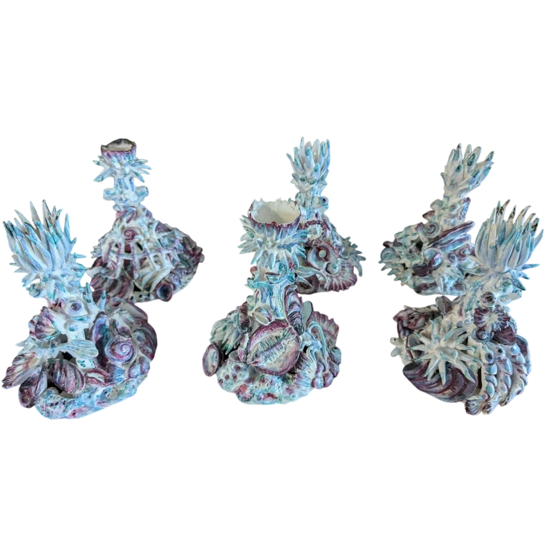 Sei candelieri in stile marino