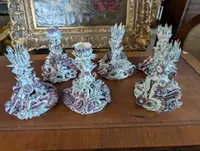 Sei candelieri in stile marino