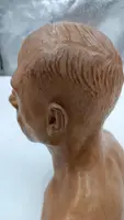 Half-bust sculpture of a man, dated 1946 - VINCENZI CESARINO (1914–2011)