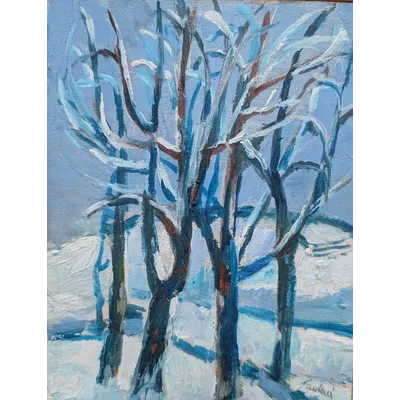 Enrico Paolucci (Gênes, 1901 – Turin, 1999) Paysage enneigé