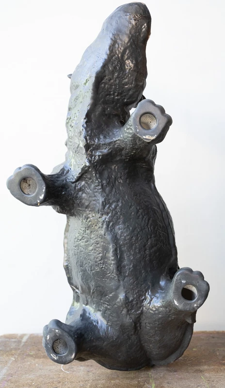 Rinoceronte in ceramica di Bassano