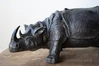 Rinoceronte in ceramica di Bassano