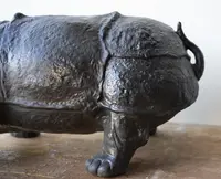 Rinoceronte in ceramica di Bassano