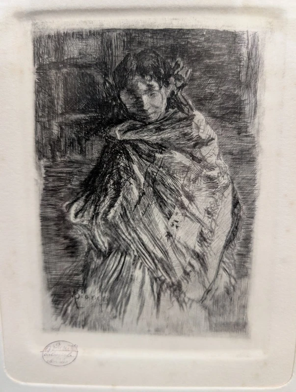 Mosè Bianchi 1840–1904 – Set of three original etchings – Calcografia Antonio Fusetti, Milan