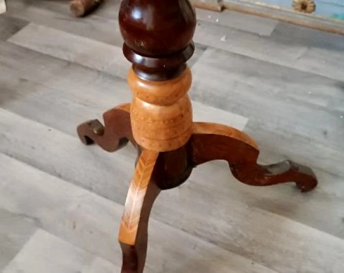 tavolino antico intarsiato dama scacchi italia XIX secolo