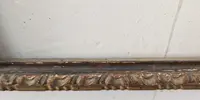 Italian wooden frame gilded with pure gold, Italy, 18th century