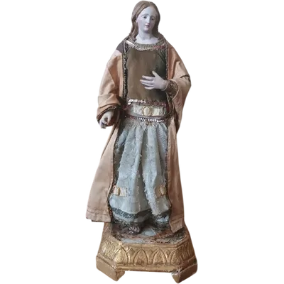 Antique sculpture, Naples, 19th century - Saint Agatha