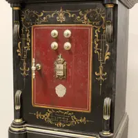 Antique 19th-century chest-style safe
