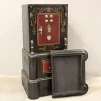 Antique 19th-century chest-style safe