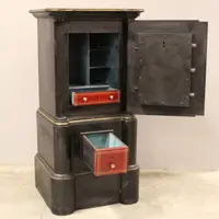 Antique 19th-century chest-style safe