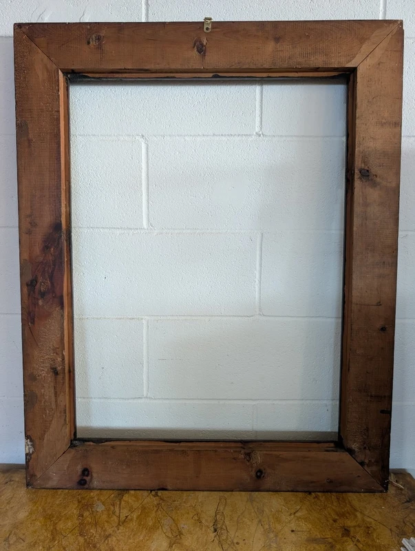 Cornice Italiana in Legno Massello Scolpito – Anni ’30