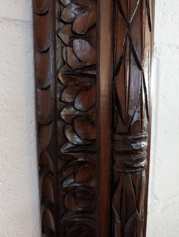 Cornice Italiana in Legno Massello Scolpito – Anni ’30