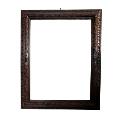 Cornice Italiana in Legno Massello Scolpito – Anni ’30