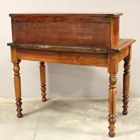 Antique Louis-Philippe writing desk in walnut, 19th century