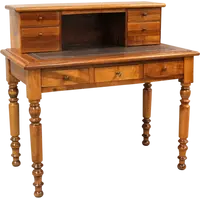 Antique Louis-Philippe writing desk in walnut, 19th century