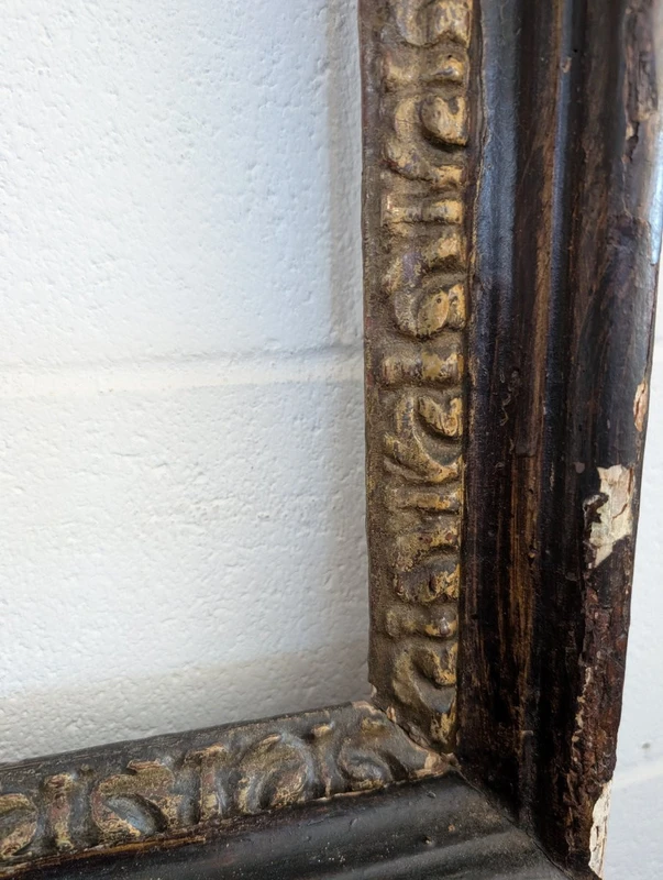 Cornice italiana di fine Seicento