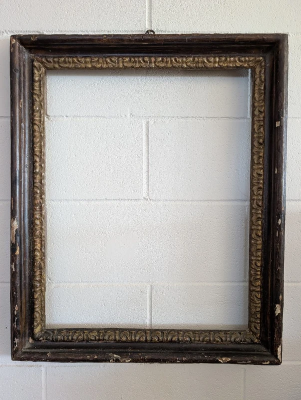 Cornice italiana di fine Seicento