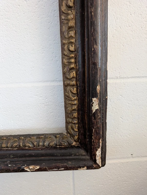 Cornice italiana di fine Seicento