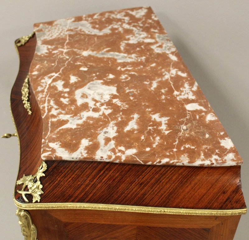 Ancien secrétaire Napoléon III marqueté, XIXe siècle