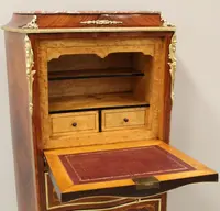 Ancien secrétaire Napoléon III marqueté, XIXe siècle