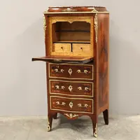 Ancien secrétaire Napoléon III marqueté, XIXe siècle