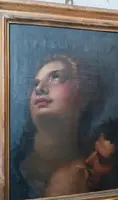Peinture ancienne à l'huile sur toile, école italienne, XVIIe siècle