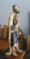 Scultura Napoli XVIII\XIX secolo - Presepe -San Giuseppe
