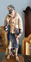 Scultura Napoli XVIII\XIX secolo - Presepe -San Giuseppe