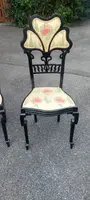 Pair of Libeety chairs made of ebony-stained wood