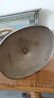 Ostensoir ancien en métal argenté et en partie en argent, H. 53 cm
