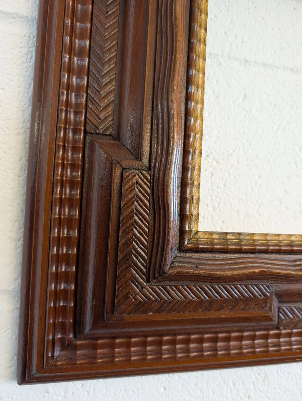 Cornice guilloché italiana — Fine XIX secolo