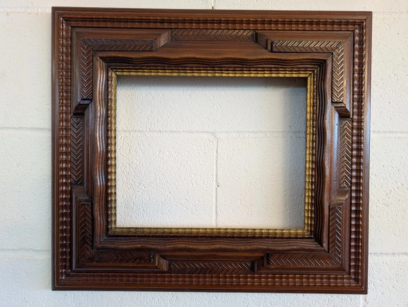 Cornice guilloché italiana — Fine XIX secolo