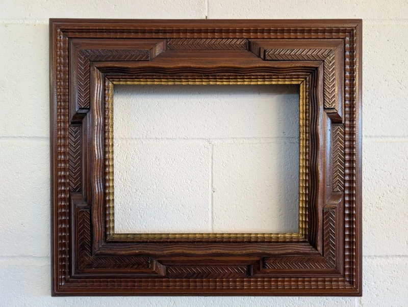 Cornice guilloché italiana — Fine XIX secolo