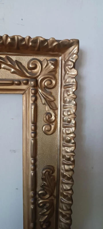 Antique gilded wooden frame