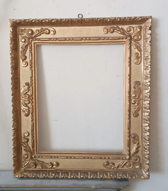Antique gilded wooden frame