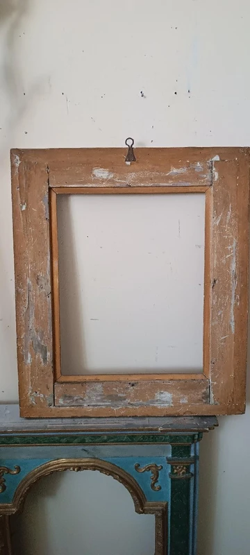 Antique gilded wooden frame