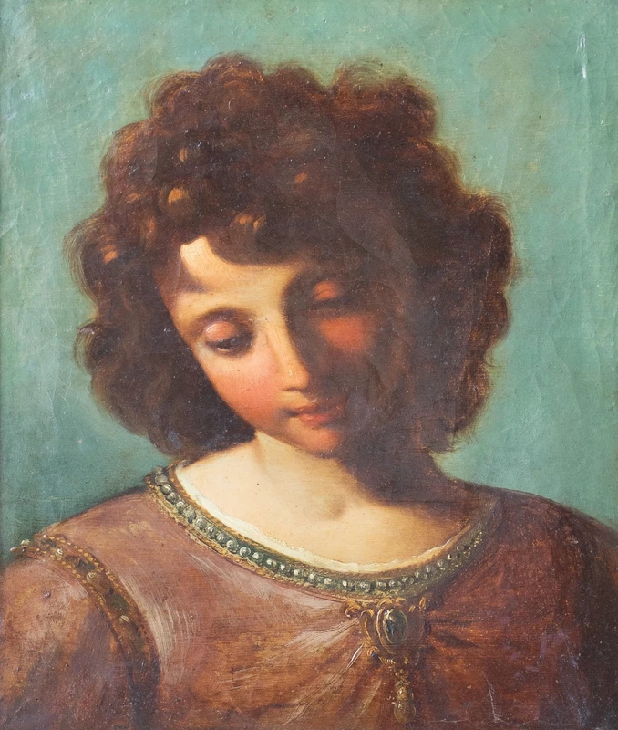 A Pair of Portraits of Children