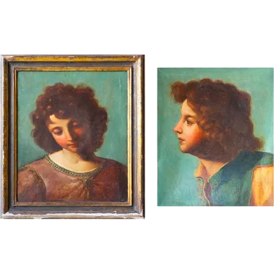 A Pair of Portraits of Children